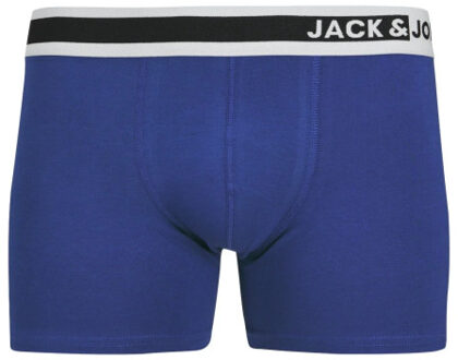 Jack & Jones Heren boxershorts trunks jacjimmy effen 10-pack - maat M Veelkleurig