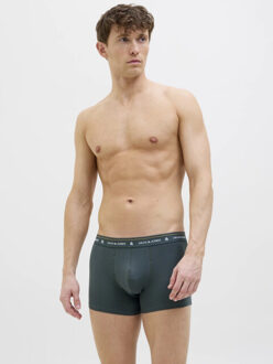 Jack & Jones Heren boxershorts trunks jacron 5-pack color Veelkleurig - M