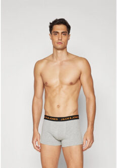 Jack & Jones Heren boxershorts trunks jacsolid 12-pack multi color Veelkleurig - S