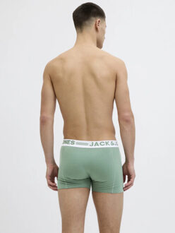 Jack & Jones Heren boxershorts trunks sense 3-pack multicolor Veelkleurig - XL