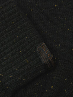 Jack & Jones Heren handschoenen jaccliff zwart/bruin Veelkleurig - One size