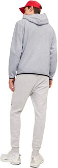Jack & Jones Heren hoodie met rits jcofusion - maat XL Lichtgrijs