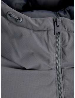 Jack & Jones Heren Jack and Jones Brady Long Puffer Jacket in Grijs - maat 2XL