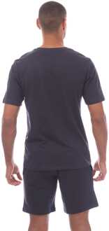 Jack & Jones Heren Jack Jones Tag T-shirt & Short Set in Navy