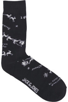 Jack & Jones Heren kerst giftbox sokken + boxershort jacsnowflake Veelkleurig - L