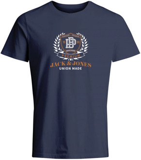 Jack & Jones Heren Klassiek Logo T-Shirt Jack & Jones , Blue , Heren - L,M,S