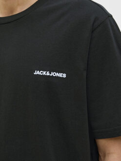 Jack & Jones Heren korte shortama pyjamaset jaceverest Zwart - L