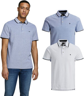 Jack & Jones heren multi-pack classic polo pique T-shirt met korte mouwen, 2-pack Veelkleurig - S