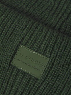 Jack & Jones Heren muts jachakkai beanie kombu green Groen - One size