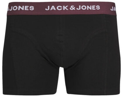 Jack & Jones Heren plus size boxershorts trunks jacaron 3-pack Zwart - 6XL