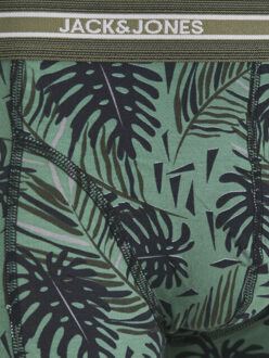 Jack & Jones Heren plus size boxershorts trunks jacezra multicolor 3-pack Veelkleurig - 5XL