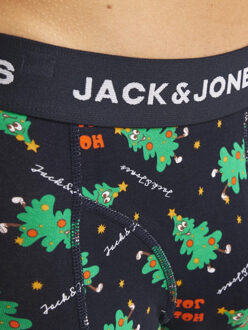 Jack & Jones Heren plus size kerst boxershorts trunks jacholly 3-pack Veelkleurig - 4XL