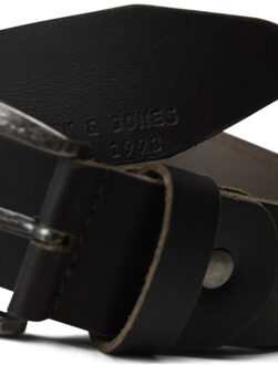 Jack & Jones Heren riem jacpaul leer - maat 85 Bruin