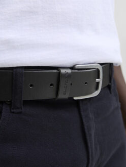 Jack & Jones Heren riem jacpimp leer Zwart - 105
