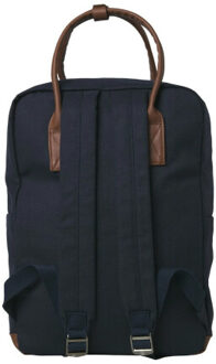 Jack & Jones Heren rugzak jacpascal donkerblauw/bruin Veelkleurig - One size