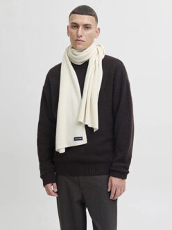 Jack & Jones Heren sjaal jacdna off-white Wit - One size