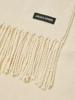 Jack & Jones Heren sjaal jacsolid gebroken wit Ecru - One size