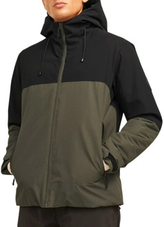 Jack & Jones Heren Softshell Jas Aiden Jack & Jones , Green , Heren - 2Xl,Xl,L,M,S