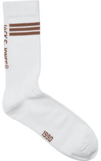 Jack & Jones Heren sportsokken jacjace tennissokken gestreept 5-pack multicolor Blauw - One size