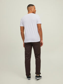Jack & Jones Heren t-shirt jjecorp slim fit logo 3-pack Veelkleurig