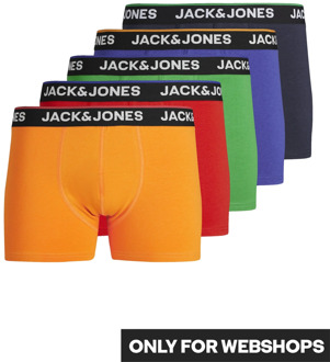Jack & Jones Heren trunks boxershorts jactopline 5-pack Print / Multi - L