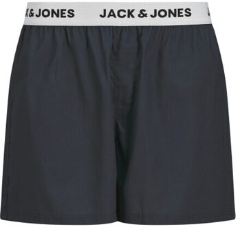 Jack & Jones Heren wijde boxershorts geweven katoen jacanchor 3-pack multicolor Veelkleurig - L