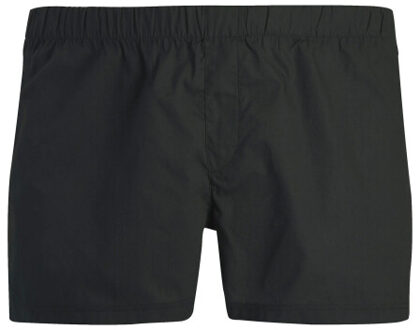 Jack & Jones Heren wijde boxershorts geweven katoen jacmilano 3-pack zwart/grijs - maat XXXL Veelkleurig