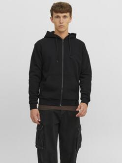 Jack & Jones Heren Zip Hoodie Jack & Jones , Black , Heren - Xl,S