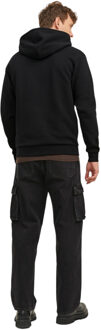 Jack & Jones Heren Zip Hoodie Jack & Jones , Black , Heren - Xl,S