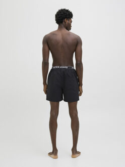 Jack & Jones Heren zwemshort jpstmaui jjswim double waistband Zwart - L
