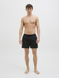 Jack & Jones Heren zwemshort jpstmaui logo tape Zwart