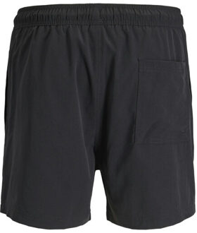 Jack & Jones Heren zwemshorts jpstmaui tropic 2-pack effen zwart/donkerblauw Veelkleurig - XL