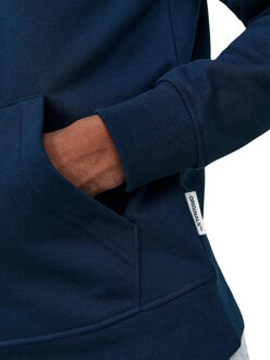 Jack & Jones hoodie Blauw/marineblauw - M