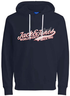 Jack & Jones hoodie Blauw/marineblauw