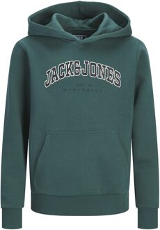 Jack & Jones Hoodie CALEB VARSITY groen - 152/12J;176/16J;164/14J
