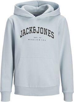 Jack & Jones Hoodie CALEB VARSITY licht blauw - 128/8J;164/14J;152/12J;176/16J