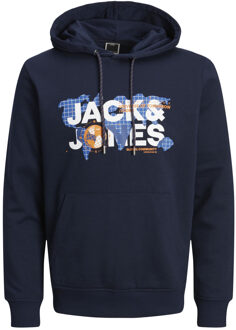 Jack & Jones hoodie Donkerblauw - M