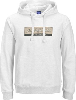 Jack & Jones Hoodie INWOOD licht grijs - M;L