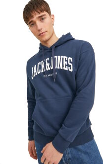 Jack & Jones hoodie - maat M Blauw/marineblauw