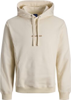 Jack & Jones Hoodie NORREBRO ecru - S;M