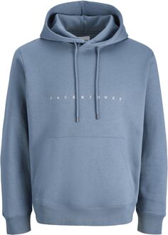 Jack & Jones Hoodie STAR licht blauw - M;L