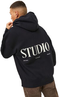 Jack & Jones hoodie Zwart - XL