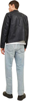 Jack & Jones imitatieleren jack Zwart - XL