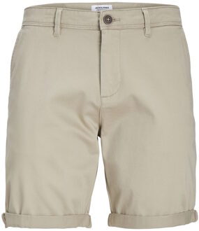 Jack & Jones Intelligence Bowie Solid Chino Short Heren beige