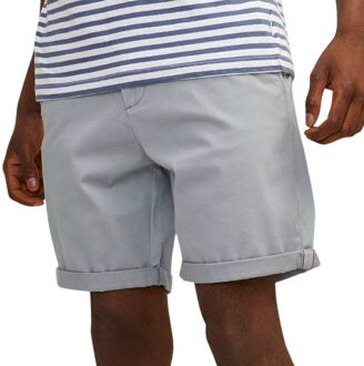 Jack & Jones Intelligence Bowie Solid Chino Short Heren grijs - L