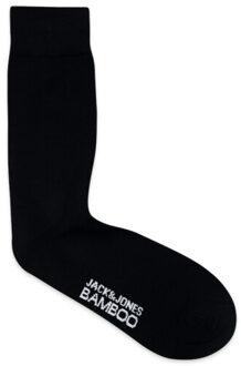 Jack & Jones jacbasic bamboo sock 5 pack noos 12198027 navy r dark grey melange Zwart - One size