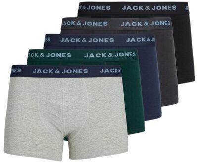 Jack & Jones Jaccarlo trunks 5 pack online dessin Groen - M