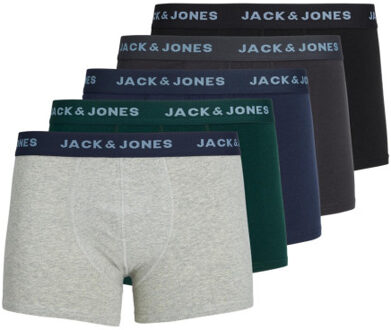 Jack & Jones Jaccarlo trunks 5 pack online dessin Groen - XL