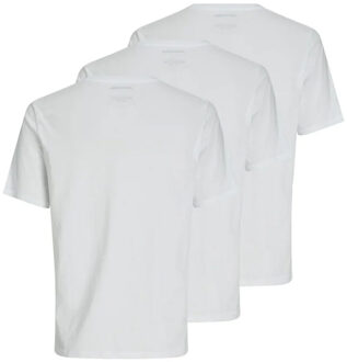 Jack & Jones Jack And Jones Effen T-shirt met korte mouwen voor heren (3-pack) (Wit)