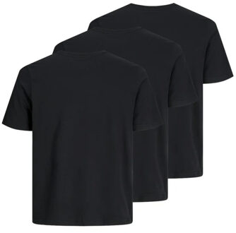 Jack & Jones Jack And Jones Effen T-shirt met korte mouwen voor heren (3-pack) (Zwart)
